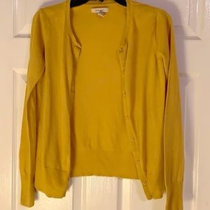 Yellow Cardigan